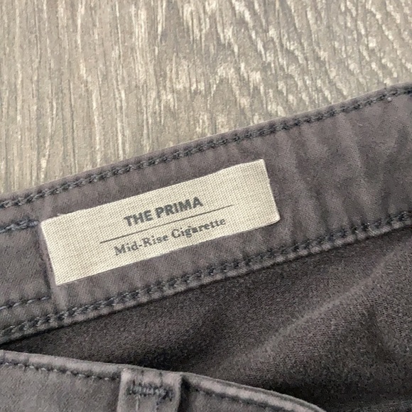 The Prima mod-rise cigarette AG pants - Picture 6 of 7